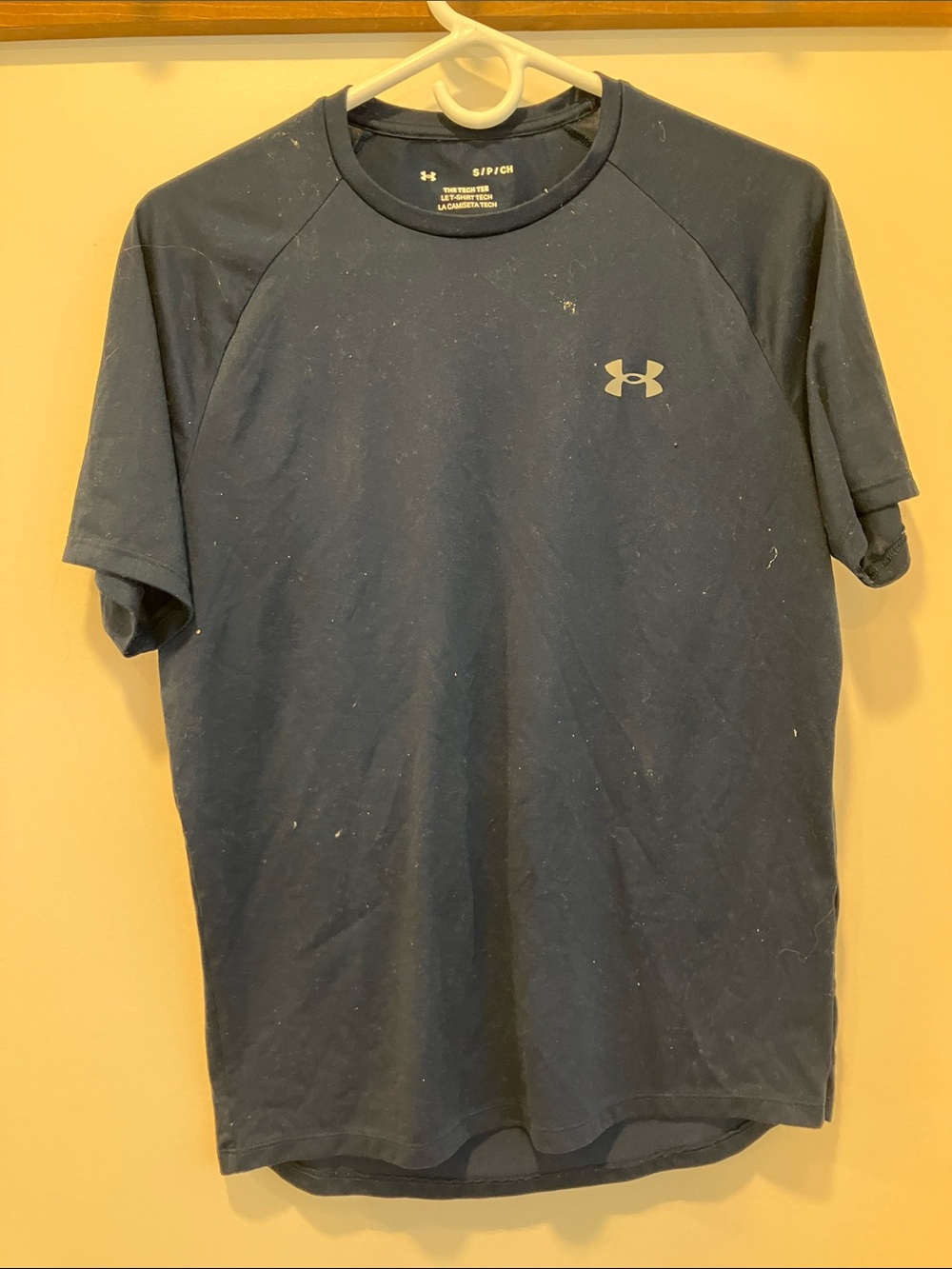 Under Armour Men’s Dark Navy Short-Sleeve Athletic Tee